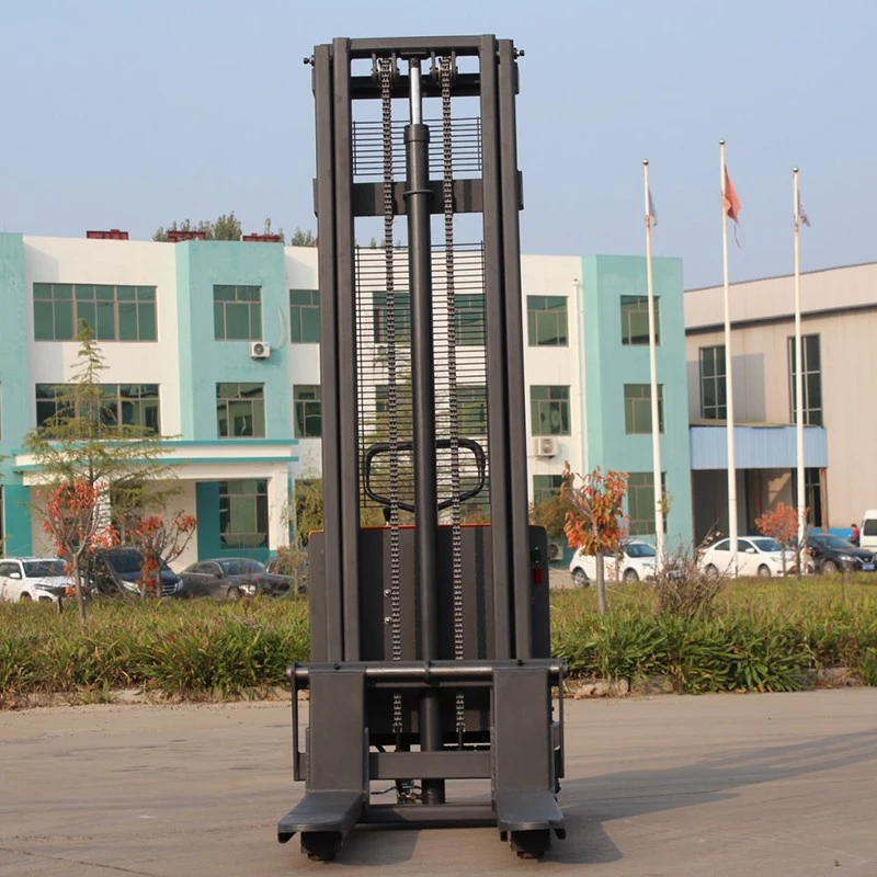 1.5 ton electric counterbalanced pallet stacker