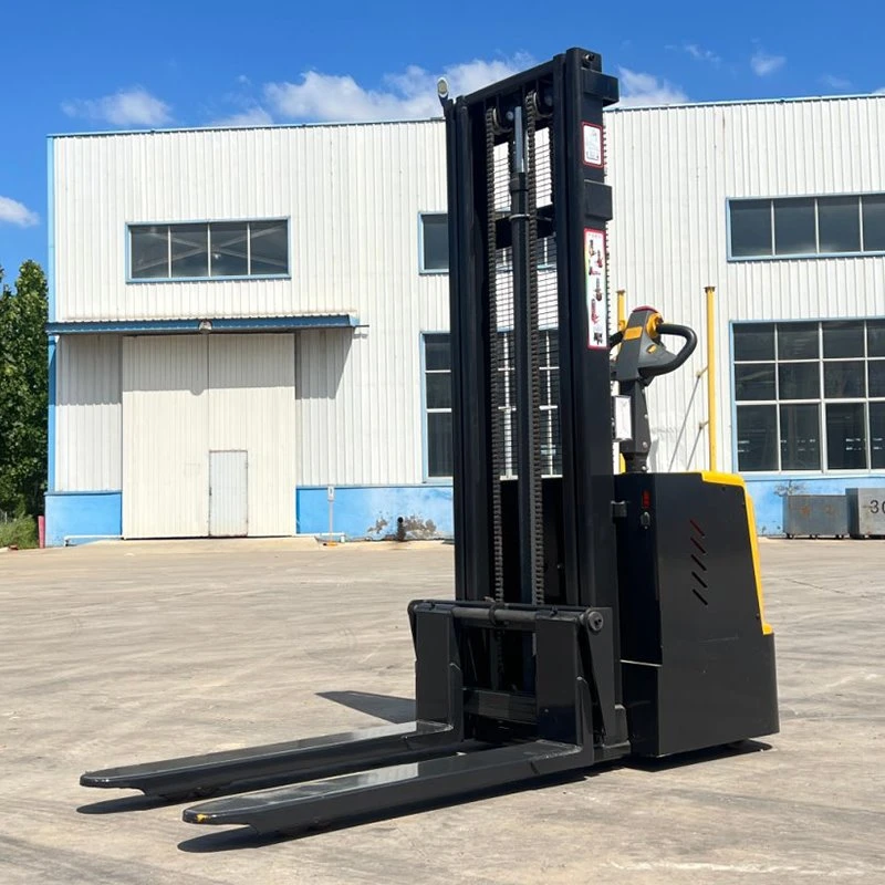 1.0-2.0 Tons Electric Pallet Stacker 2-Stage Mast