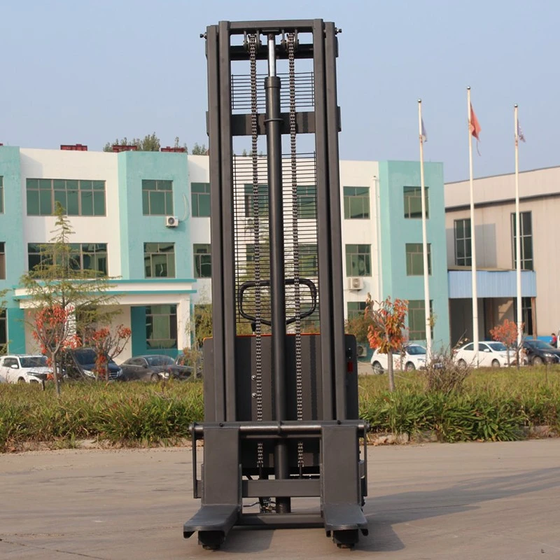 cdd20-semi-electric-pallet-stacker-side-view