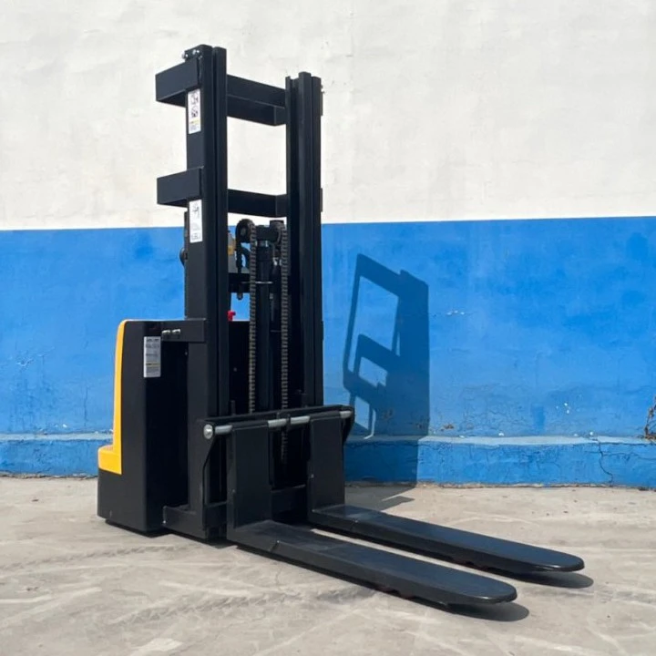 1.5 ton Double Cylinder stacker pallet stacking