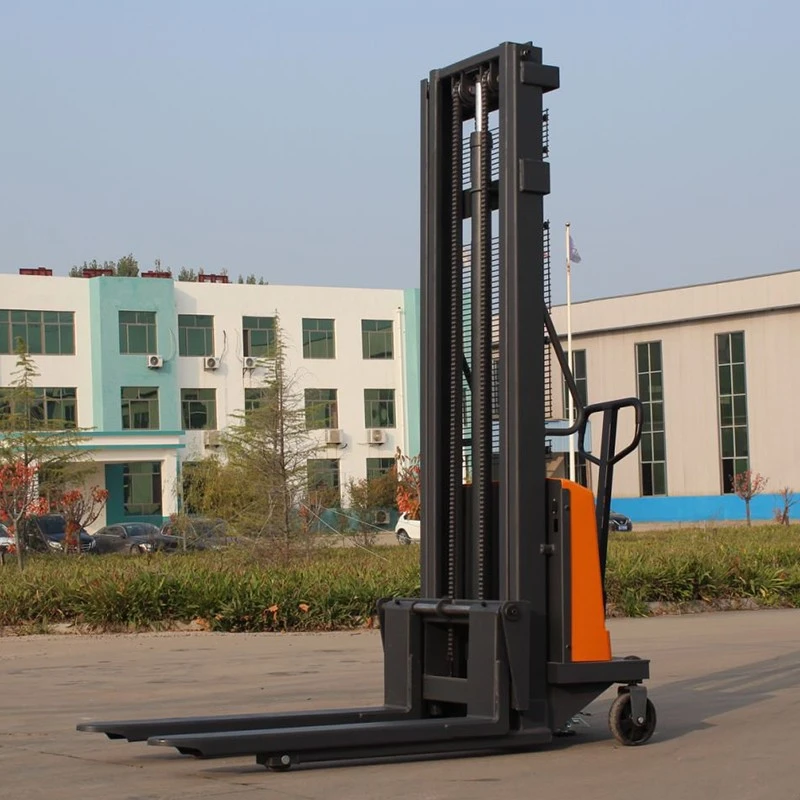 1500kg semi electric pallet stacker