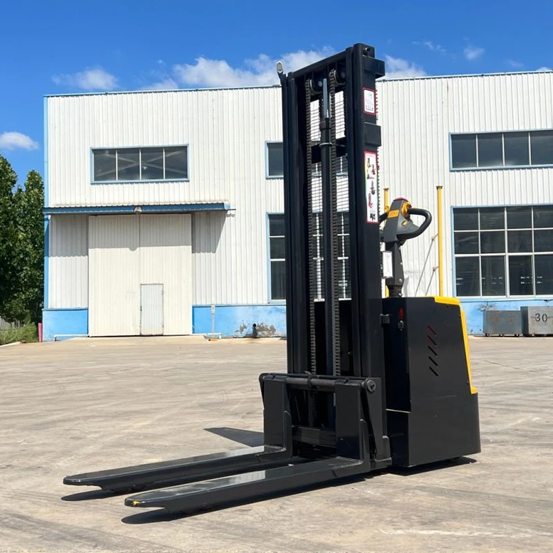 1.5 ton stand-on electric stacker