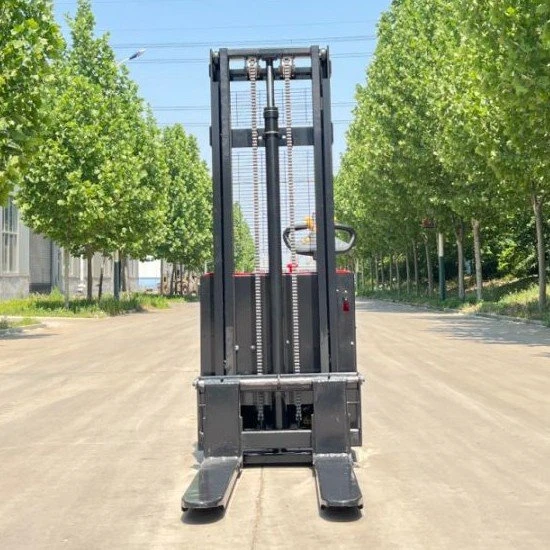 walk-behind stacker lifting mast