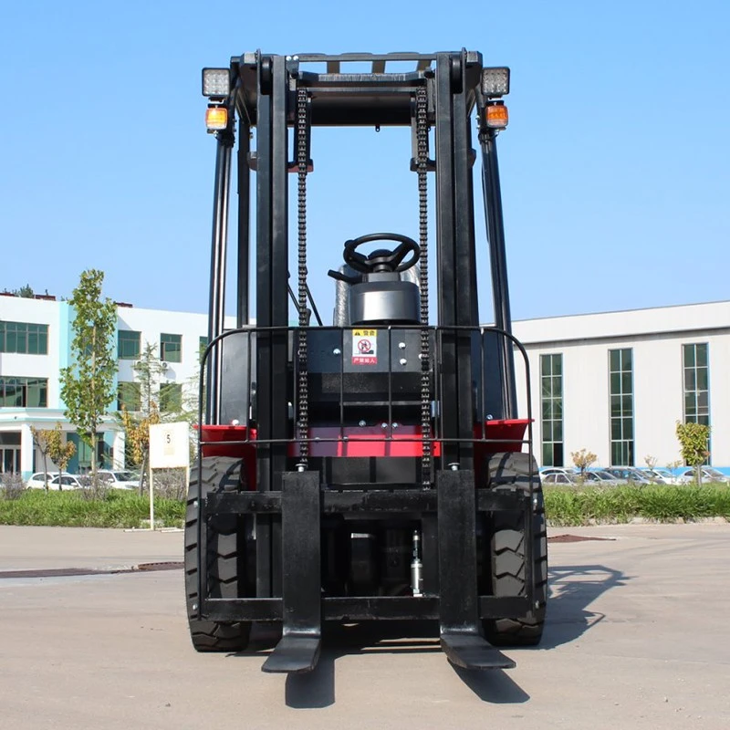2 Ton Diesel Forklift Outdoor Handling