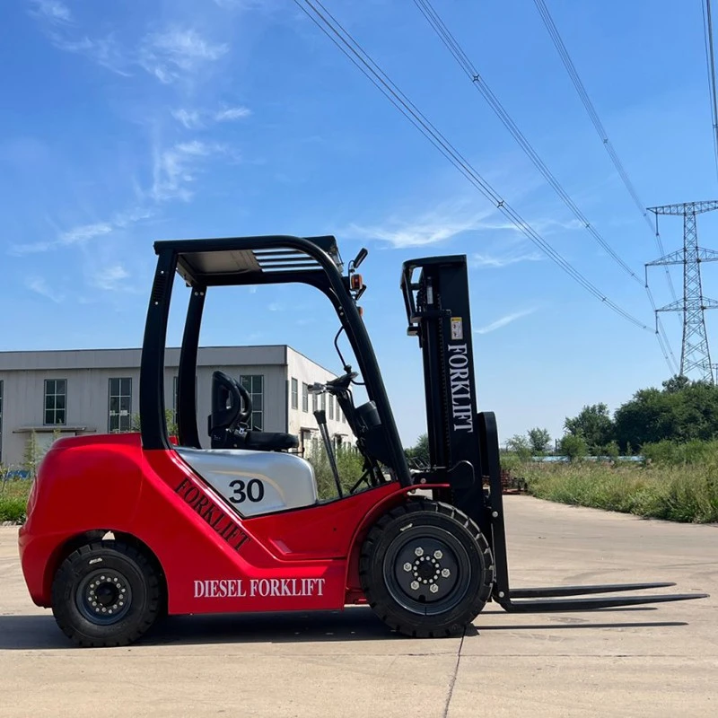 3 Ton Diesel Forklift for Building Materials