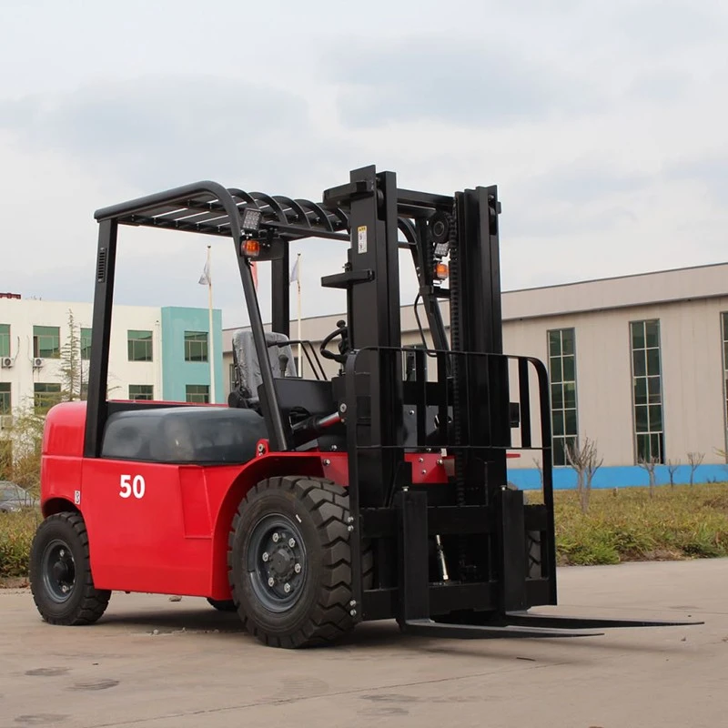 5 ton diesel forklift for mould handling