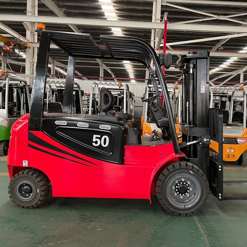 5 ton electric forklift for metal product handling