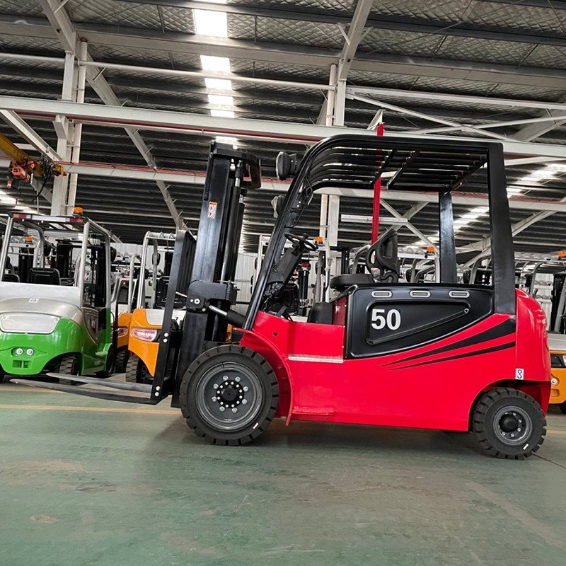 high capacity electric forklift for manufacturing