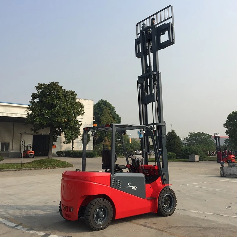 electric forklift for construction components