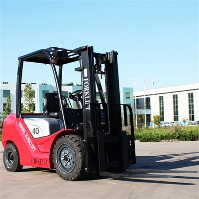 How are fuel forklifts powered?